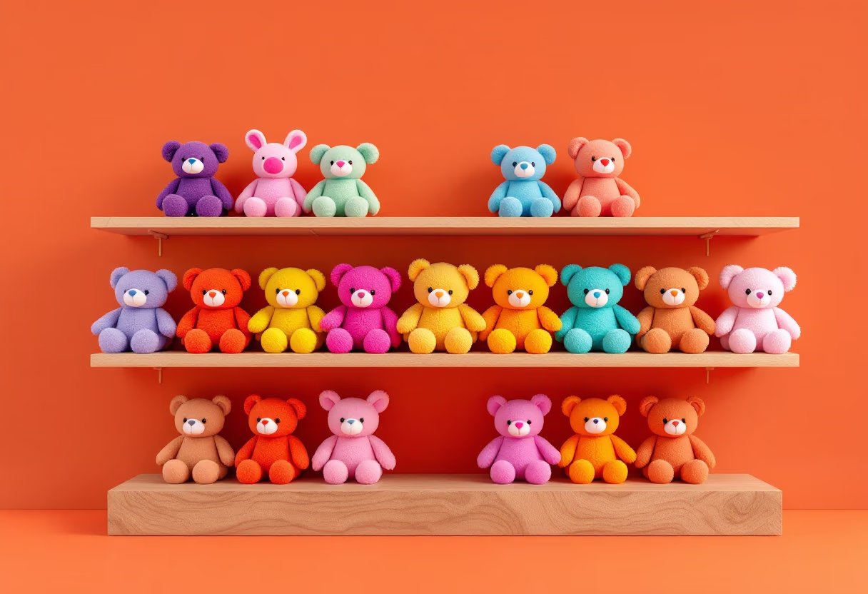 image of new arrivals instore (for a toys & game store)